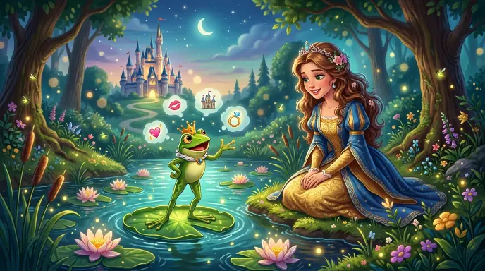 Frog Prince Pick Up Lines for Fairy-Tale Fans