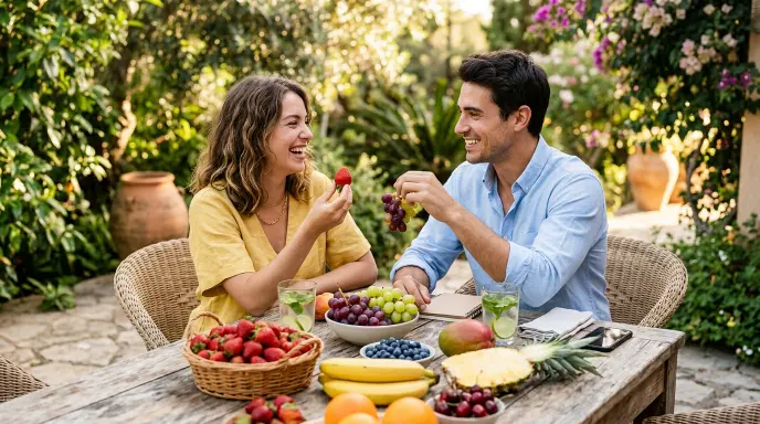 Fruit Pickup Lines for Texting and DMs