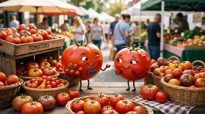 Flirty Tomato Pick Up Lines