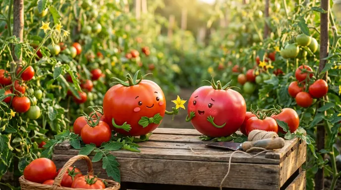 Garden-Themed Tomato Pick Up Lines