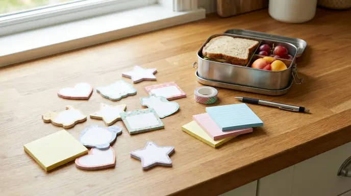 Sweet Lunchbox Notes and Sticky Note Lines