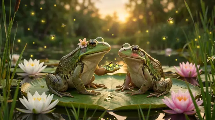 frog pickup lines