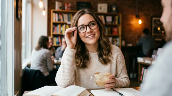 pick up lines for girls with glasses